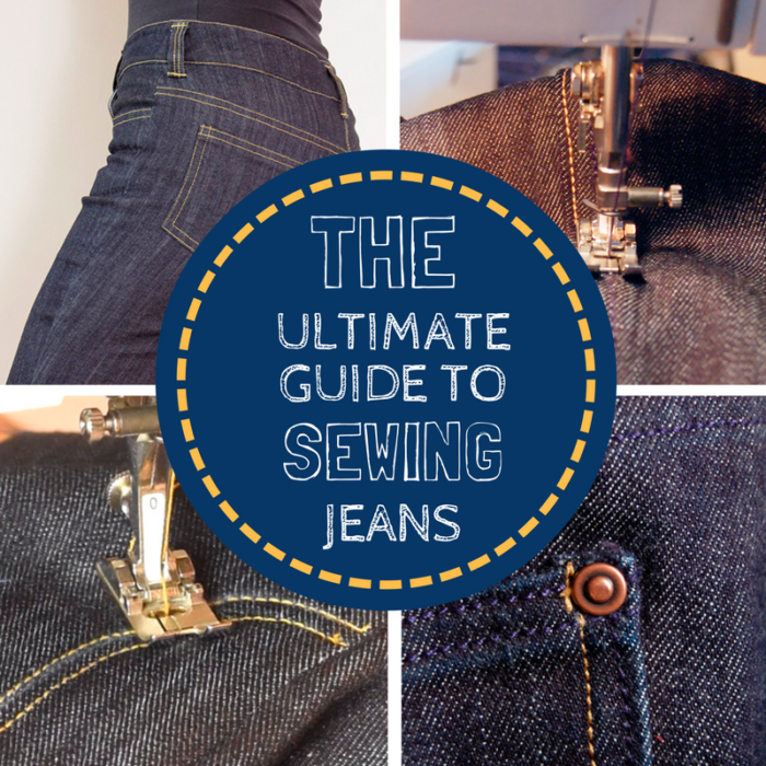 The ultimate guide to sewing jeans - The Last Stitch
