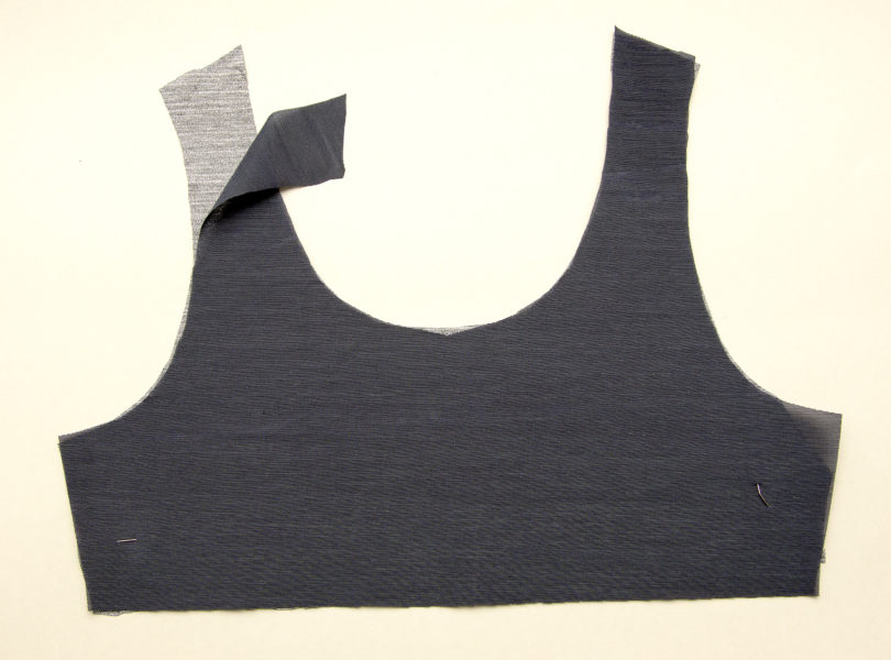 Sewing a sports bra with power mesh lining - The Last Stitch