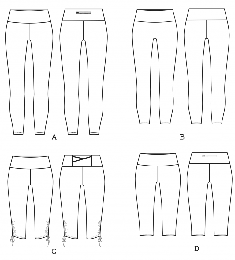 Meet the Aila Leggings Pattern - The Last Stitch