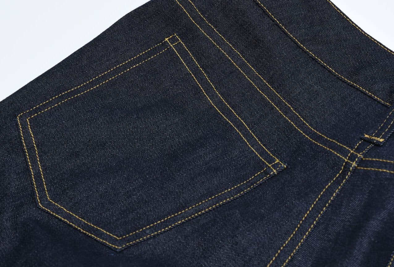 jeans with back pocket design