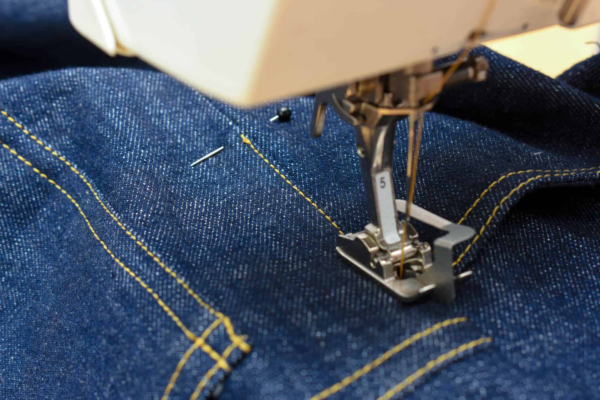 How To Sew The Jeans Yoke And Side Seams The Last Stitch