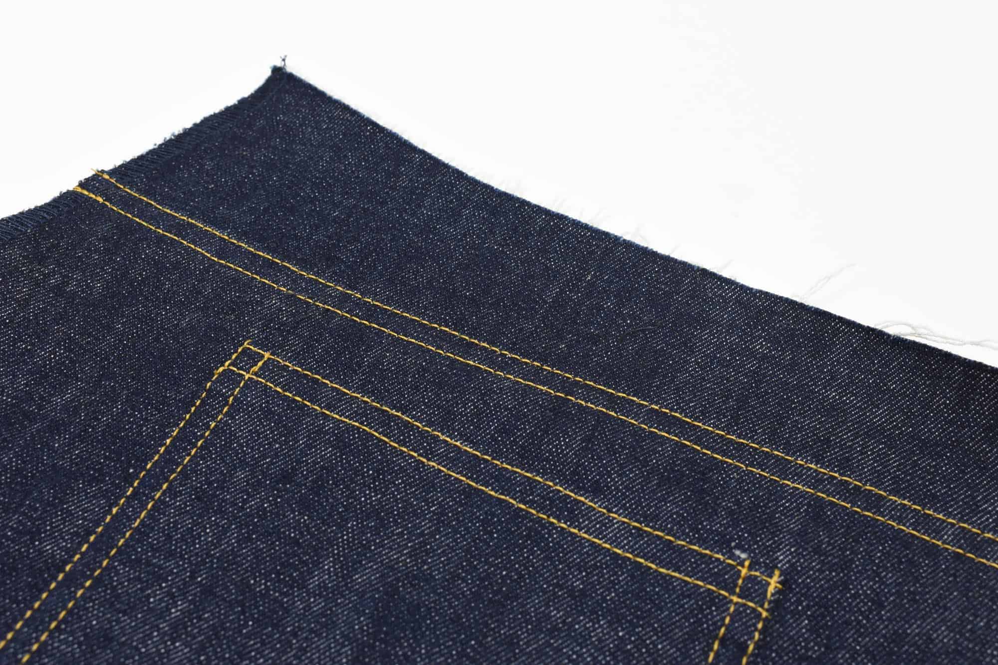 How to sew the jeans yoke and side seams - The Last Stitch