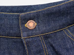 Sewing Jeans Buttonholes and Buttons - The Last Stitch