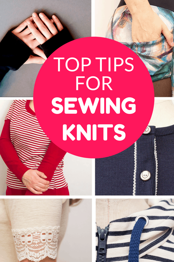 My top tips for sewing knits a collection of tutorials The Last Stitch